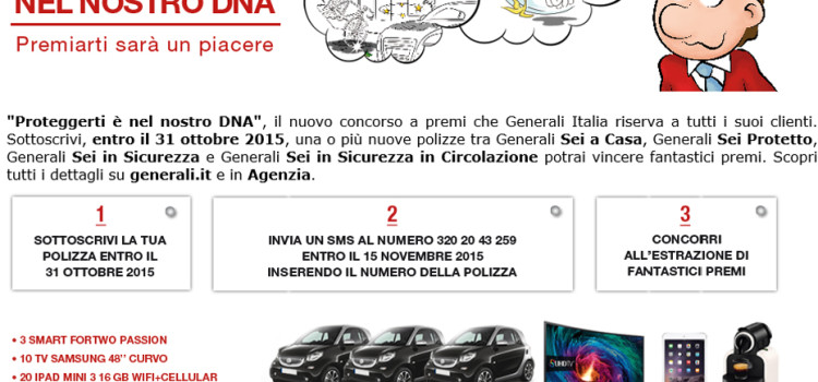 GENERALI – CONCORSO DNA PROTEZIONE GENERALI – CONCORSO DNA PROTEZIONE